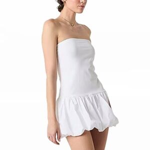 ARIZONA JEAN CO WOMEN JUNIORS SIZE S SLEEVELESS BUBBLE HEM FIT + FLARE DRESS